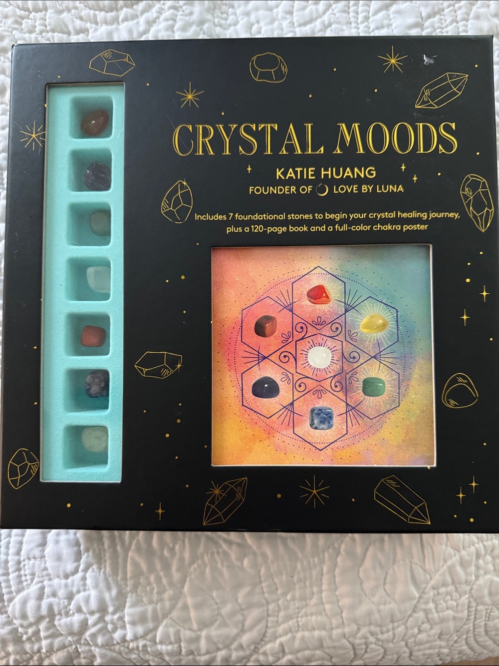 Crystal Moods Healing Stone Set by - Multi-Color